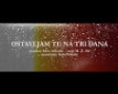 Ostavljam te na tri dana - V