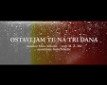 Ostavljam te na tri dana - a